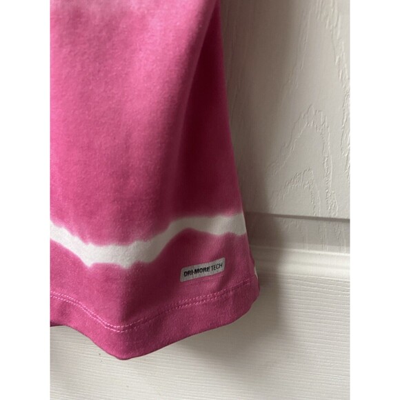 Danskin Now Womens Tank Top Pink Fitted Racerback Dri-More Size Medium - Picture 3 of 7
